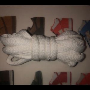 Sail white nike laces